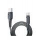 Konfulon DC-01 Süper Hızlı Micro USB Kablo 1M 2.4A - Siyah