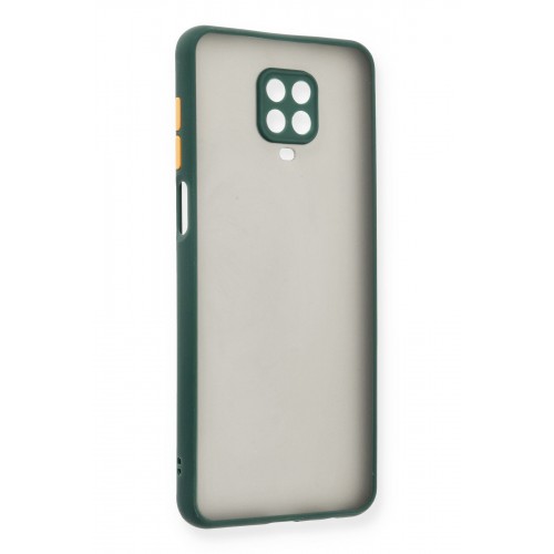 Newface Xiaomi Redmi Note 9S Kılıf Montreal Silikon Kapak - Yeşil Newface Xiaomi Redmi Note 9S Kılıf Montreal Silikon Kapak - Yeşil