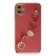 Newface iPhone 11 Kılıf Esila Silikon - Kırmızı Newface iPhone 11 Kılıf Esila Silikon - Kırmızı