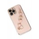 Newface iPhone 13 Pro Kılıf Esila Silikon - Pudra Newface iPhone 13 Pro Kılıf Esila Silikon - Pudra