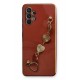 Newface Samsung Galaxy A32 Kılıf Esila Silikon - Kırmızı