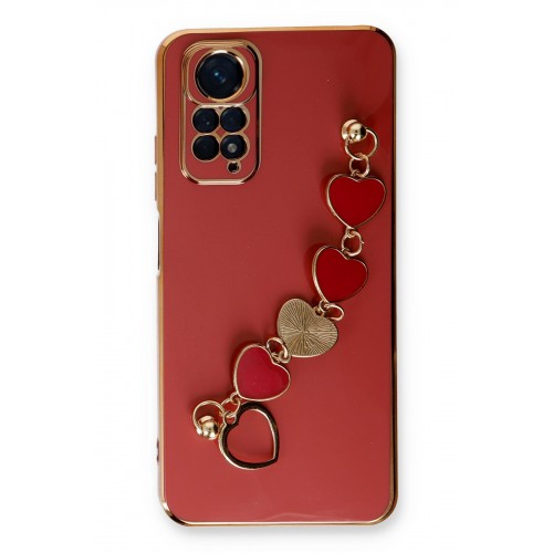 Newface Xiaomi Redmi Note 11 Kılıf Esila Silikon - Kırmızı Newface Xiaomi Redmi Note 11 Kılıf Esila Silikon - Kırmızı