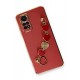 Newface Xiaomi Redmi Note 11 Kılıf Esila Silikon - Kırmızı Newface Xiaomi Redmi Note 11 Kılıf Esila Silikon - Kırmızı