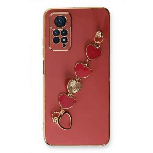 Newface Xiaomi Redmi Note 11 Pro Kılıf Esila Silikon - Kırmızı Newface Xiaomi Redmi Note 11 Pro Kılıf Esila Silikon - Kırmızı