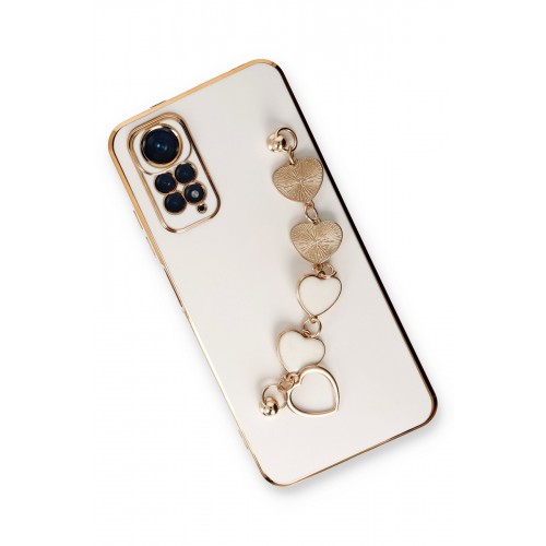 Newface Xiaomi Redmi Note 11 Kılıf Esila Silikon - Beyaz Newface Xiaomi Redmi Note 11 Kılıf Esila Silikon - Beyaz