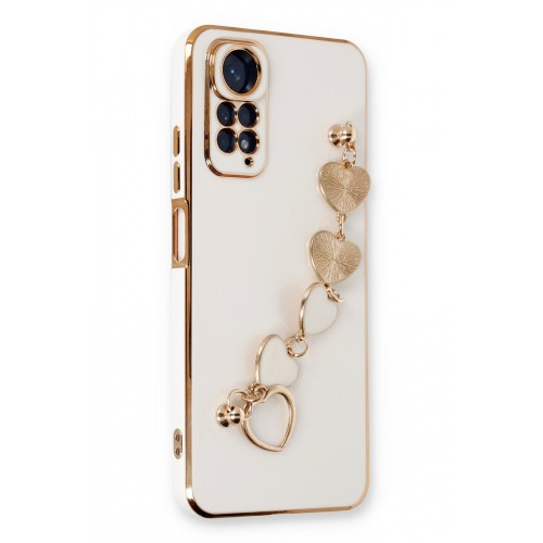 Newface Xiaomi Redmi Note 11S Kılıf Esila Silikon - Beyaz Newface Xiaomi Redmi Note 11S Kılıf Esila Silikon - Beyaz