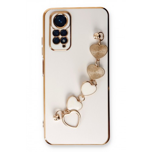 Newface Xiaomi Redmi Note 11S Kılıf Esila Silikon - Beyaz Newface Xiaomi Redmi Note 11S Kılıf Esila Silikon - Beyaz