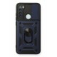 Newface Xiaomi Redmi Note 8 Kılıf Pars Lens Yüzüklü Silikon - Lacivert
