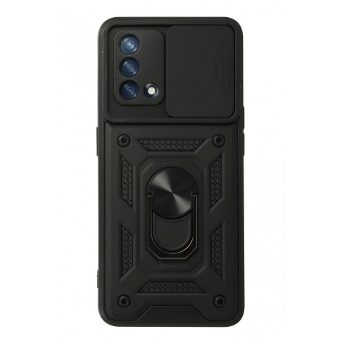 Newface Oppo A74 4G Kılıf Pars Lens Yüzüklü Silikon - Siyah Newface Oppo A74 4G Kılıf Pars Lens Yüzüklü Silikon - Siyah
