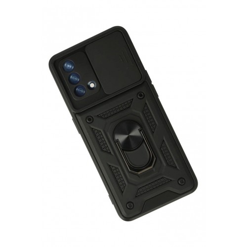 Newface Oppo A74 4G Kılıf Pars Lens Yüzüklü Silikon - Siyah Newface Oppo A74 4G Kılıf Pars Lens Yüzüklü Silikon - Siyah