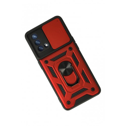 Newface Oppo A74 4G Kılıf Pars Lens Yüzüklü Silikon - Kırmızı Newface Oppo A74 4G Kılıf Pars Lens Yüzüklü Silikon - Kırmızı