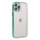 Newface iPhone 12 Pro Max Kılıf Razer Lensli Silikon - Yeşil