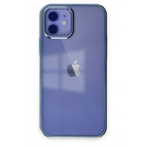 Newface iPhone 12 Kılıf Element Silikon - Mavi Newface iPhone 12 Kılıf Element Silikon - Mavi