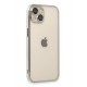Newface iPhone 13 Kılıf Razer Lensli Silikon - Gümüş