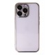 Newface iPhone 13 Pro Kılıf Razer Lensli Silikon - Gold