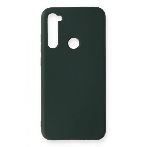 Newface Xiaomi Redmi Note 8 Kılıf Nano içi Kadife Silikon - Koyu Yeşil Newface Xiaomi Redmi Note 8 Kılıf Nano içi Kadife Silikon - Koyu Yeşil