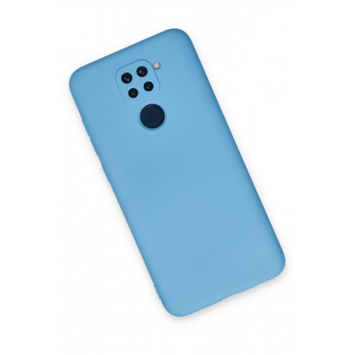 Newface Xiaomi Redmi Note 9 Kılıf Nano içi Kadife Silikon - Mavi Newface Xiaomi Redmi Note 9 Kılıf Nano içi Kadife Silikon - Mavi