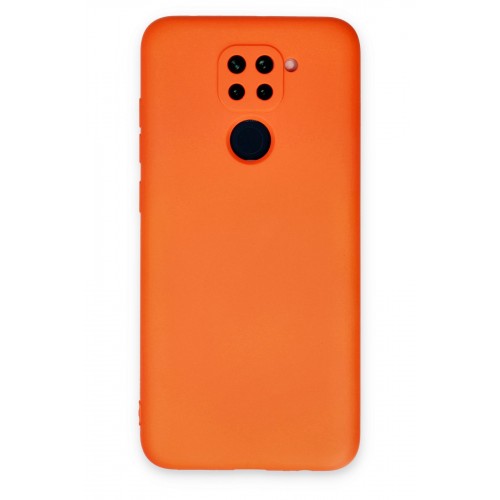 Newface Xiaomi Redmi Note 9 Kılıf Nano içi Kadife Silikon - Turuncu Newface Xiaomi Redmi Note 9 Kılıf Nano içi Kadife Silikon - Turuncu