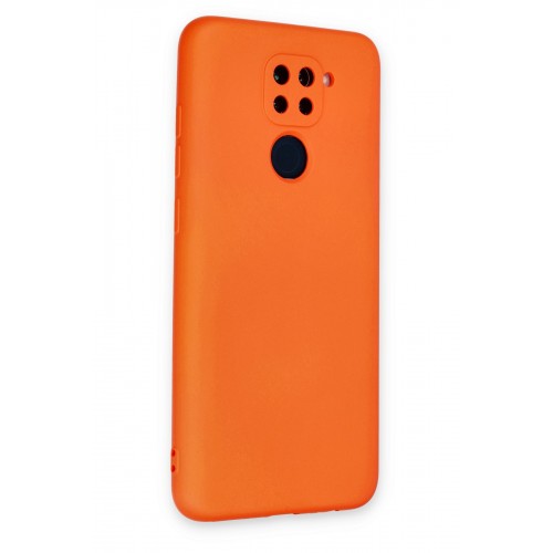Newface Xiaomi Redmi Note 9 Kılıf Nano içi Kadife Silikon - Turuncu Newface Xiaomi Redmi Note 9 Kılıf Nano içi Kadife Silikon - Turuncu
