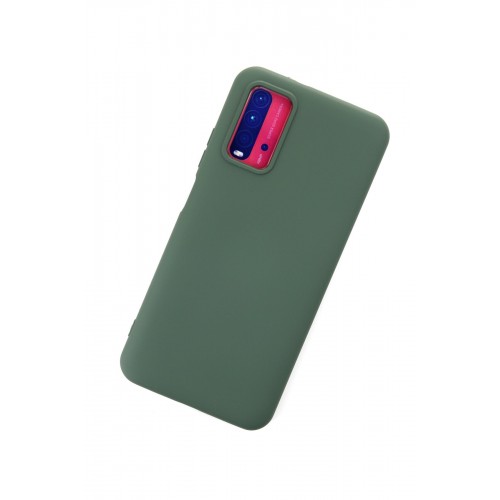 Newface Xiaomi Redmi Note 9 4G Kılıf Nano içi Kadife Silikon - Koyu Yeşil Newface Xiaomi Redmi Note 9 4G Kılıf Nano içi Kadife Silikon - Koyu Yeşil