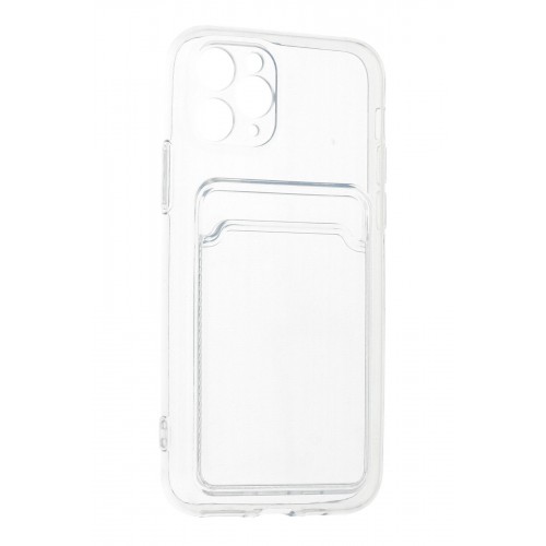 Newface iPhone 11 Pro Kılıf Kart Şeffaf Silikon - Şeffaf Newface iPhone 11 Pro Kılıf Kart Şeffaf Silikon - Şeffaf