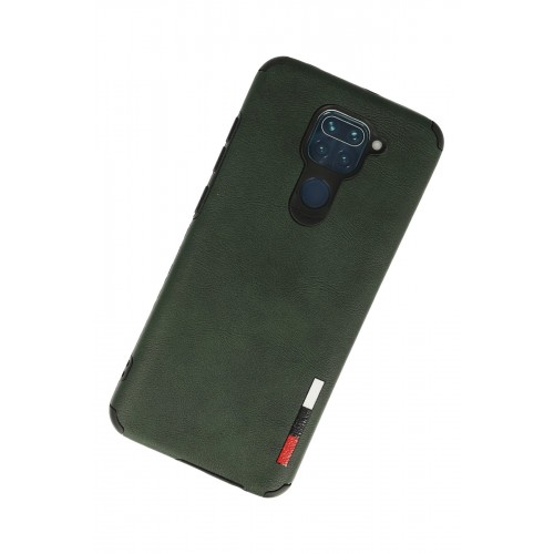 Newface Xiaomi Redmi Note 9 Kılıf Loop Deri Silikon - Yeşil Newface Xiaomi Redmi Note 9 Kılıf Loop Deri Silikon - Yeşil