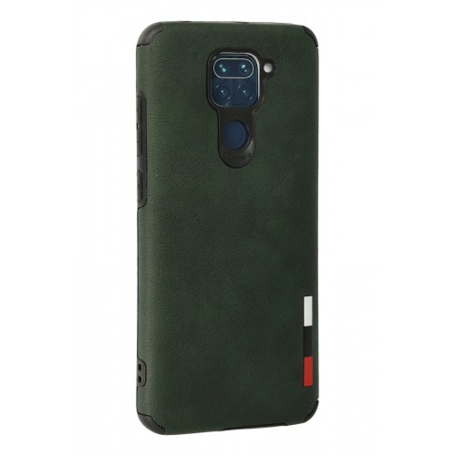 Newface Xiaomi Redmi Note 9 Kılıf Loop Deri Silikon - Yeşil Newface Xiaomi Redmi Note 9 Kılıf Loop Deri Silikon - Yeşil