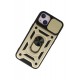 Newface iPhone 13 Kılıf Pars Lens Yüzüklü Silikon - Gold Newface iPhone 13 Kılıf Pars Lens Yüzüklü Silikon - Gold