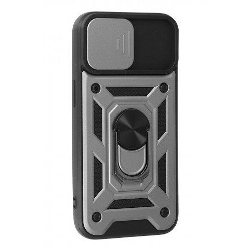 Newface iPhone 13 Kılıf Pars Lens Yüzüklü Silikon - Gümüş Newface iPhone 13 Kılıf Pars Lens Yüzüklü Silikon - Gümüş
