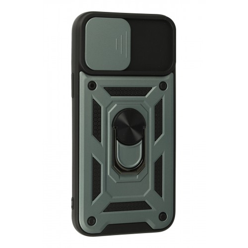 Newface iPhone 13 Pro Kılıf Pars Lens Yüzüklü Silikon - Yeşil Newface iPhone 13 Pro Kılıf Pars Lens Yüzüklü Silikon - Yeşil