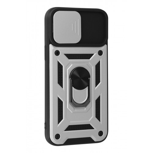 Newface iPhone 13 Pro Kılıf Pars Lens Yüzüklü Silikon - Gümüş Newface iPhone 13 Pro Kılıf Pars Lens Yüzüklü Silikon - Gümüş
