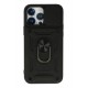 Newface iPhone 13 Pro Max Kılıf Pars Lens Yüzüklü Silikon - Siyah Newface iPhone 13 Pro Max Kılıf Pars Lens Yüzüklü Silikon - Siyah