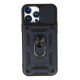 Newface iPhone 13 Pro Max Kılıf Pars Lens Yüzüklü Silikon - Lacivert Newface iPhone 13 Pro Max Kılıf Pars Lens Yüzüklü Silikon - Lacivert