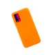 Newface Xiaomi Redmi Note 9 4G Kılıf Nano içi Kadife Silikon - Turuncu Newface Xiaomi Redmi Note 9 4G Kılıf Nano içi Kadife Silikon - Turuncu