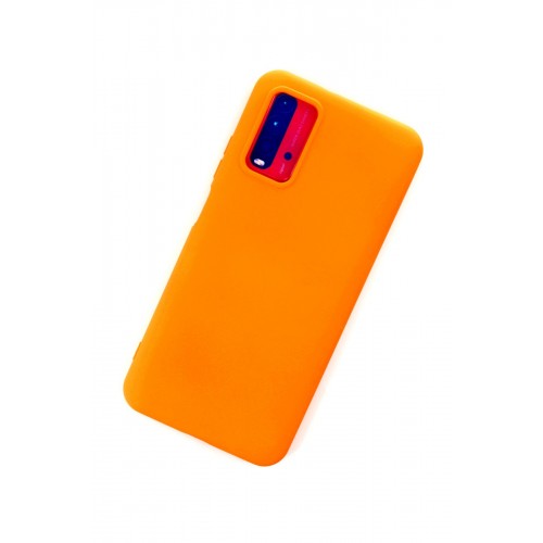 Newface Xiaomi Redmi Note 9 4G Kılıf Nano içi Kadife Silikon - Turuncu Newface Xiaomi Redmi Note 9 4G Kılıf Nano içi Kadife Silikon - Turuncu