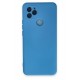 Newface General Mobile GM 22 Kılıf Nano içi Kadife Silikon - Mavi Newface General Mobile GM 22 Kılıf Nano içi Kadife Silikon - Mavi