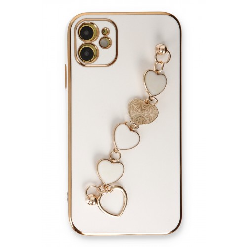 Newface iPhone 11 Kılıf Esila Silikon - Beyaz Newface iPhone 11 Kılıf Esila Silikon - Beyaz
