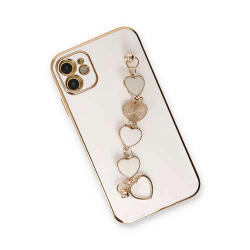 Newface iPhone 11 Kılıf Esila Silikon - Beyaz Newface iPhone 11 Kılıf Esila Silikon - Beyaz