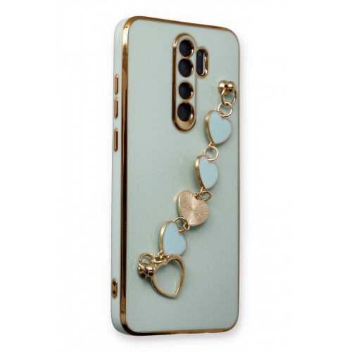 Newface Xiaomi Redmi Note 8 Pro Kılıf Esila Silikon - Su Yeşili