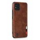 Newface Realme C11 2021 Kılıf Loop Deri Silikon - Kahverengi Newface Realme C11 2021 Kılıf Loop Deri Silikon - Kahverengi