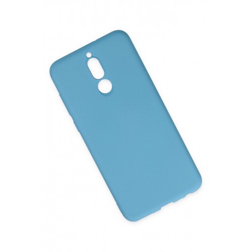 Newface Huawei Mate 10 Lite Kılıf Nano içi Kadife Silikon - Mavi Newface Huawei Mate 10 Lite Kılıf Nano içi Kadife Silikon - Mavi