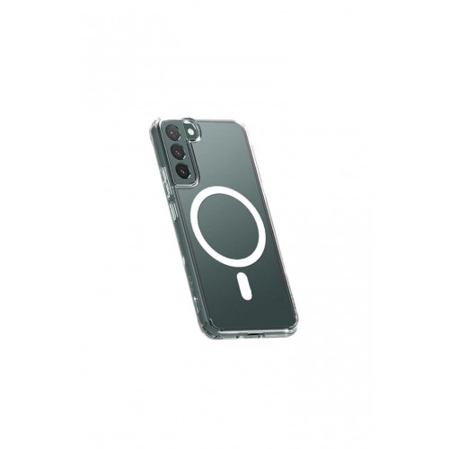 Newface Samsung Galaxy S22 Plus Kılıf Magneticsafe Şeffaf Silikon - Şeffaf Newface Samsung Galaxy S22 Plus Kılıf Magneticsafe Şeffaf Silikon - Şeffaf