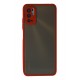 Newface Xiaomi Redmi Note 10 5G Kılıf Montreal Silikon Kapak - Kırmızı