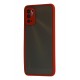 Newface Xiaomi Redmi Note 10 5G Kılıf Montreal Silikon Kapak - Kırmızı