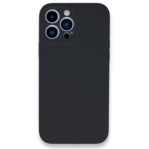 Newface iPhone 13 Pro Max Kılıf Lansman Legant Silikon - Koyu Gri