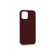 Newface iPhone 12 Pro Kılıf Lansman Legant Silikon - Bordo