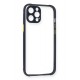 Newface iPhone 12 Kılıf Miami Şeffaf Silikon - Lacivert Newface iPhone 12 Kılıf Miami Şeffaf Silikon - Lacivert