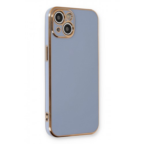 Newface iPhone 13 Kılıf Volet Silikon - Mavi Newface iPhone 13 Kılıf Volet Silikon - Mavi