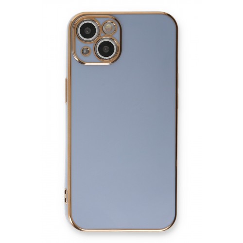 Newface iPhone 13 Kılıf Volet Silikon - Mavi Newface iPhone 13 Kılıf Volet Silikon - Mavi