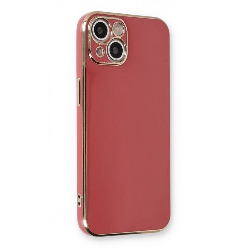 Newface iPhone 13 Kılıf Volet Silikon - Kırmızı Newface iPhone 13 Kılıf Volet Silikon - Kırmızı